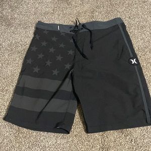 Hurley phantom flag swimsuit. Worn once